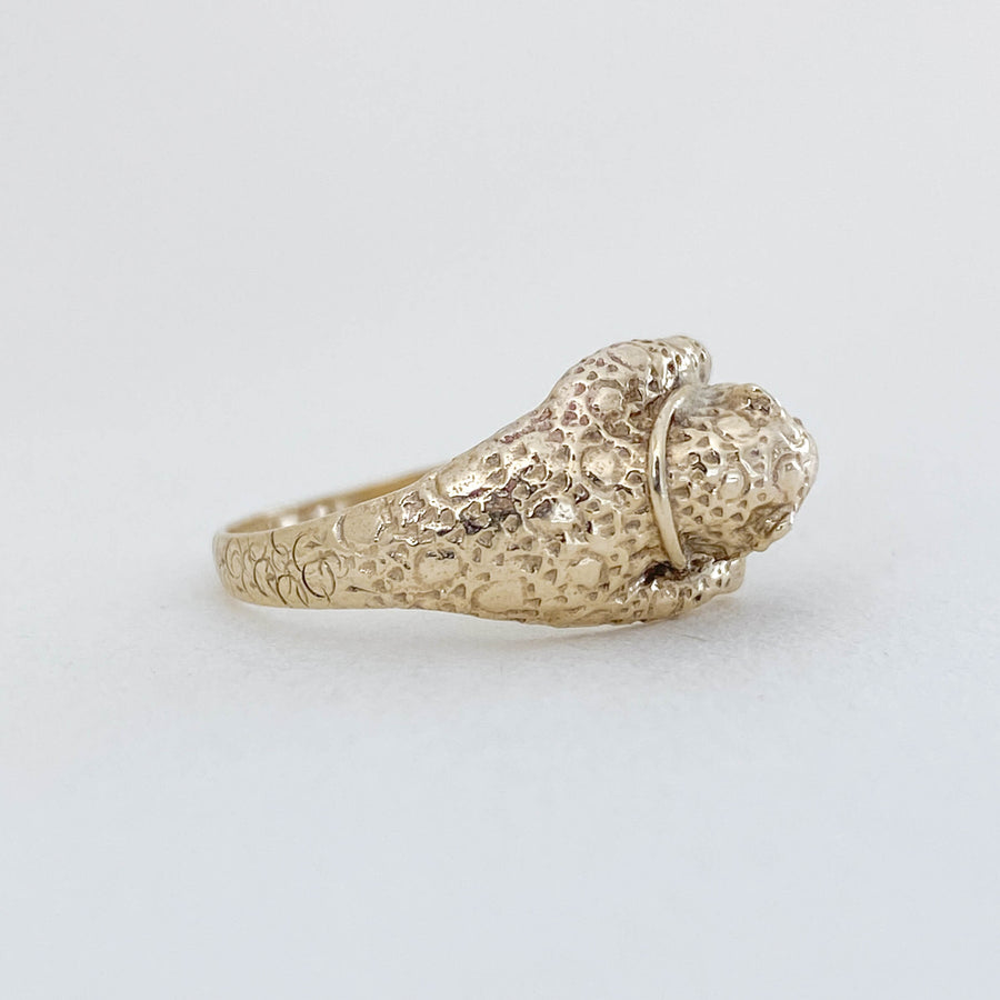 Vintage Ruby Panther Ring