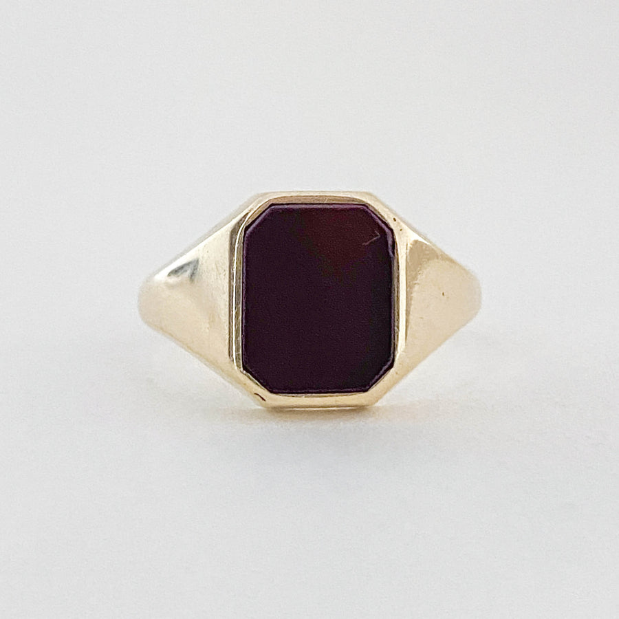 Vintage Carnelian Signet Ring