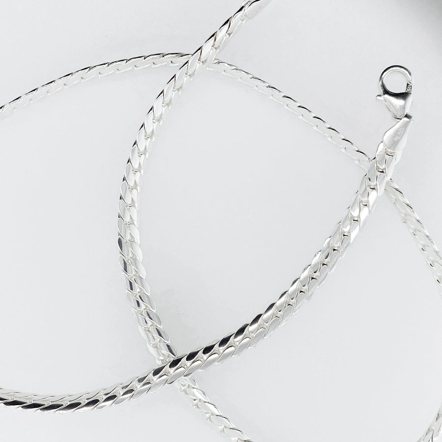 Silver Gourmette Necklace