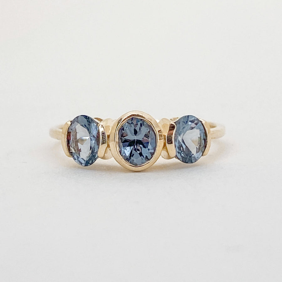 Vintage Spinel Trilogy Ring
