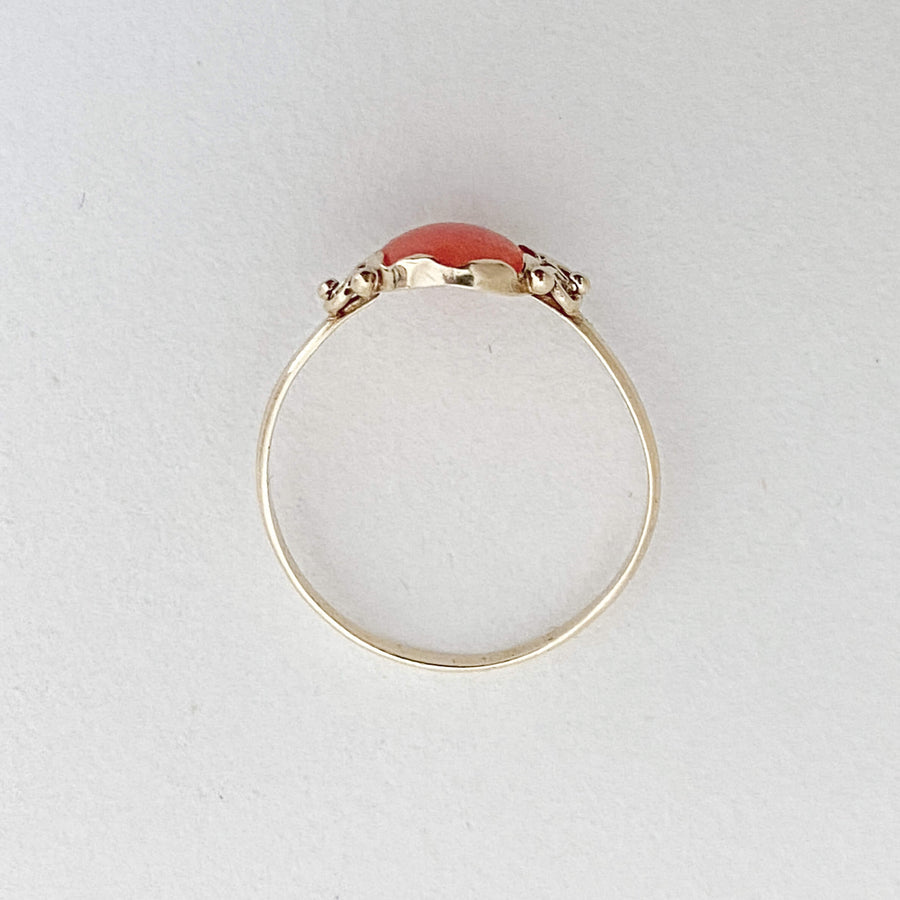Vintage Coral Ring