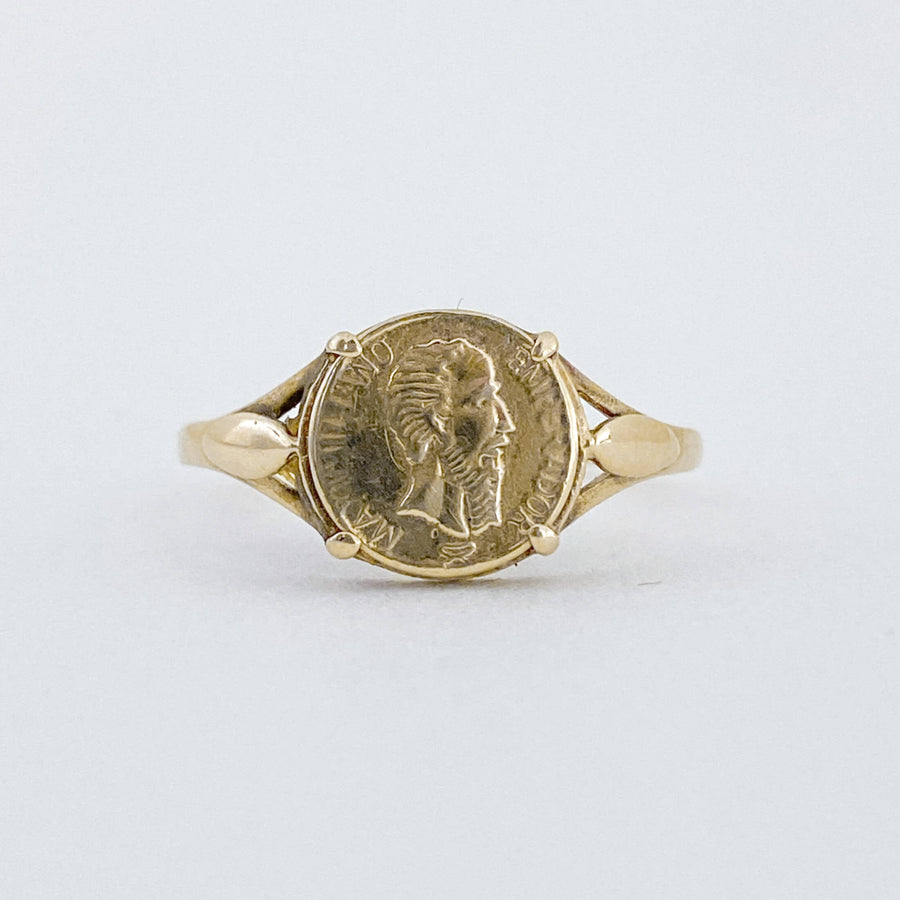 Vintage Coin Maximiliano Ring