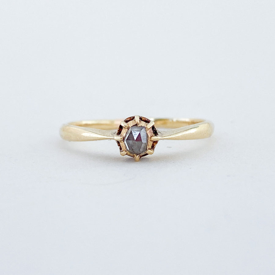 Vintage Rose Cut Diamond Sparkle Ring