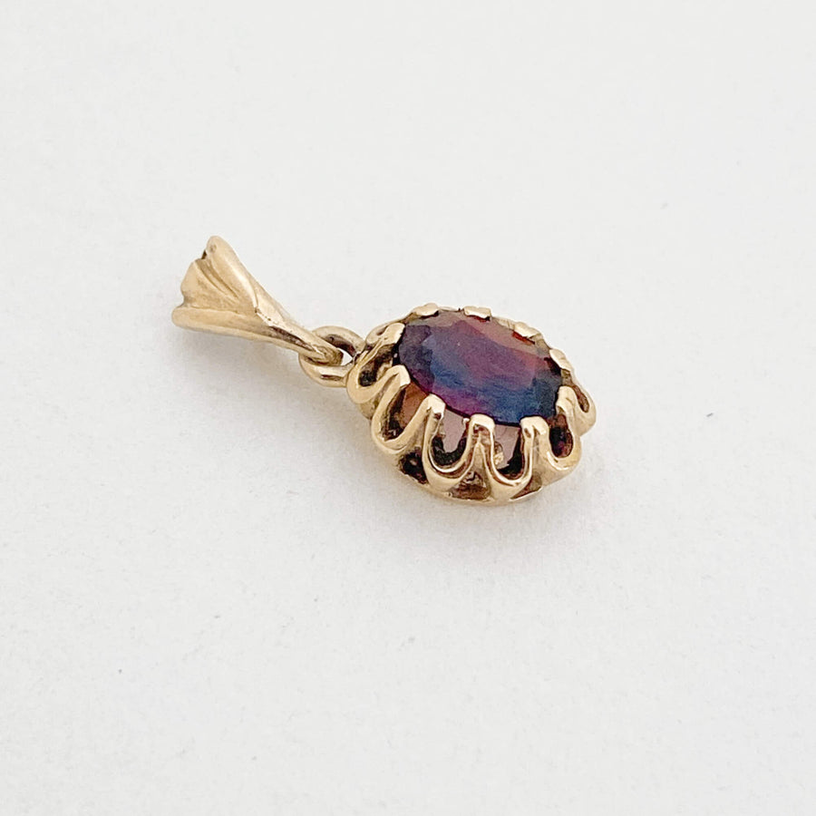Vintage Garnet Pendant