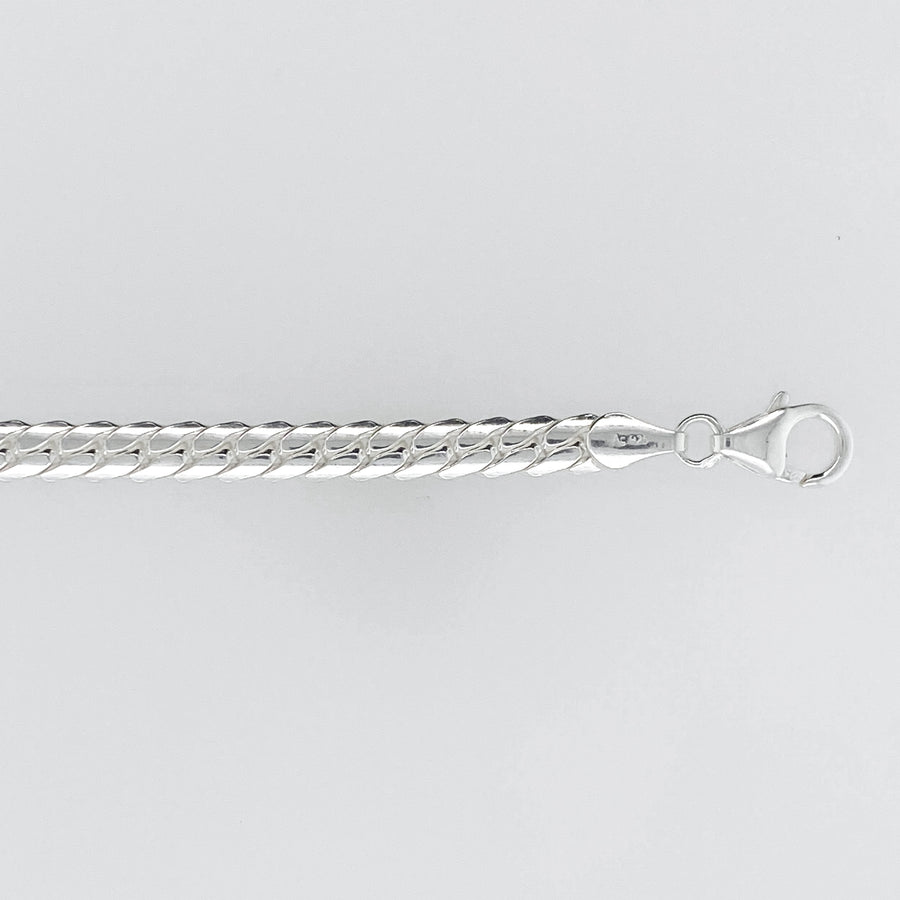 Silver Gourmette Necklace