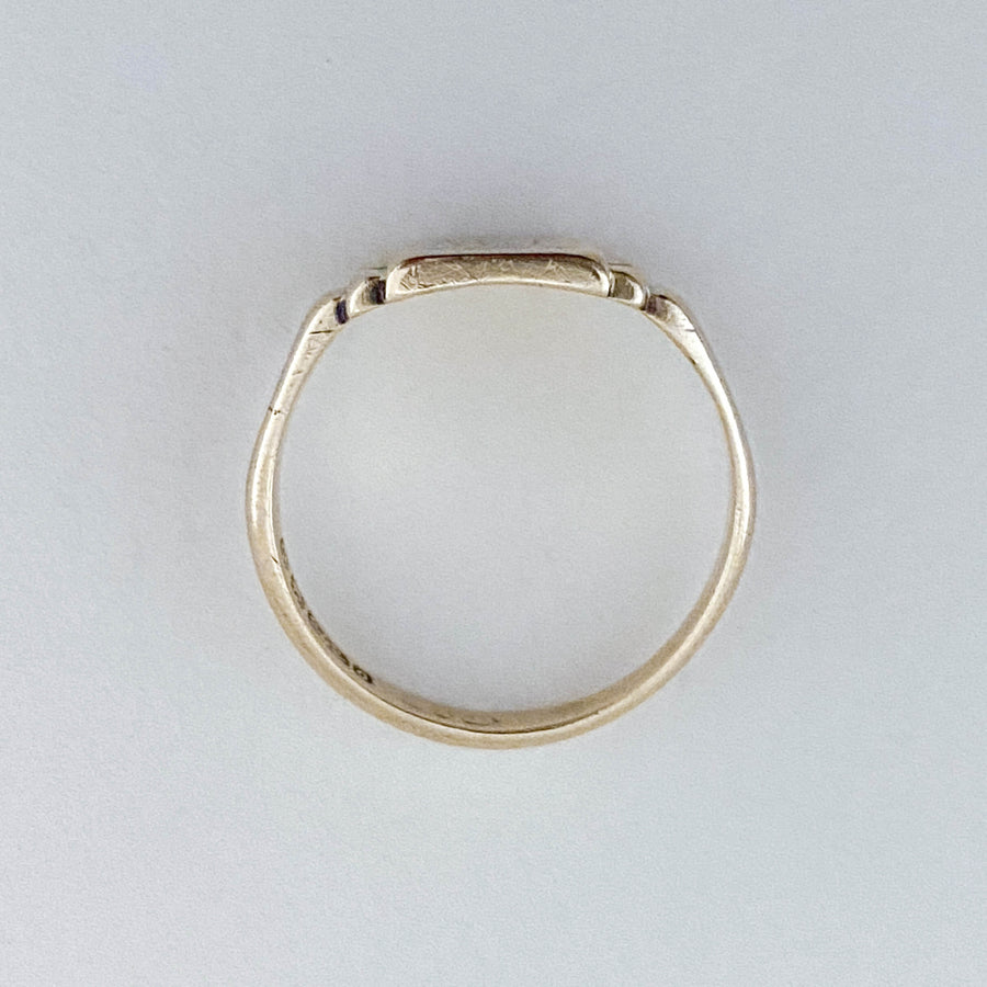 Vintage Signet 'DW' Ring