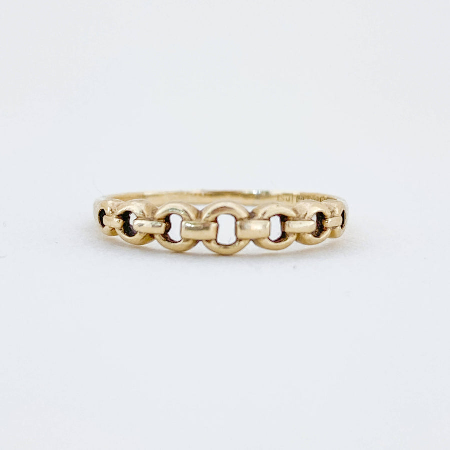 Vintage Round Chain Ring