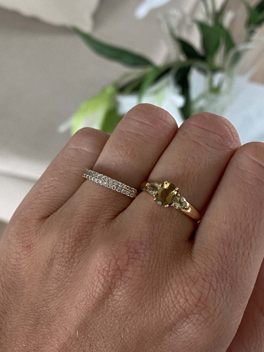 Vintage Diamond Band Ring