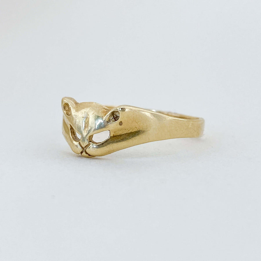 Vintage hot sale cat ring