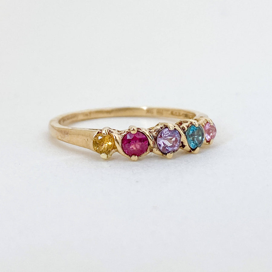 Crystal Rainbow Ring