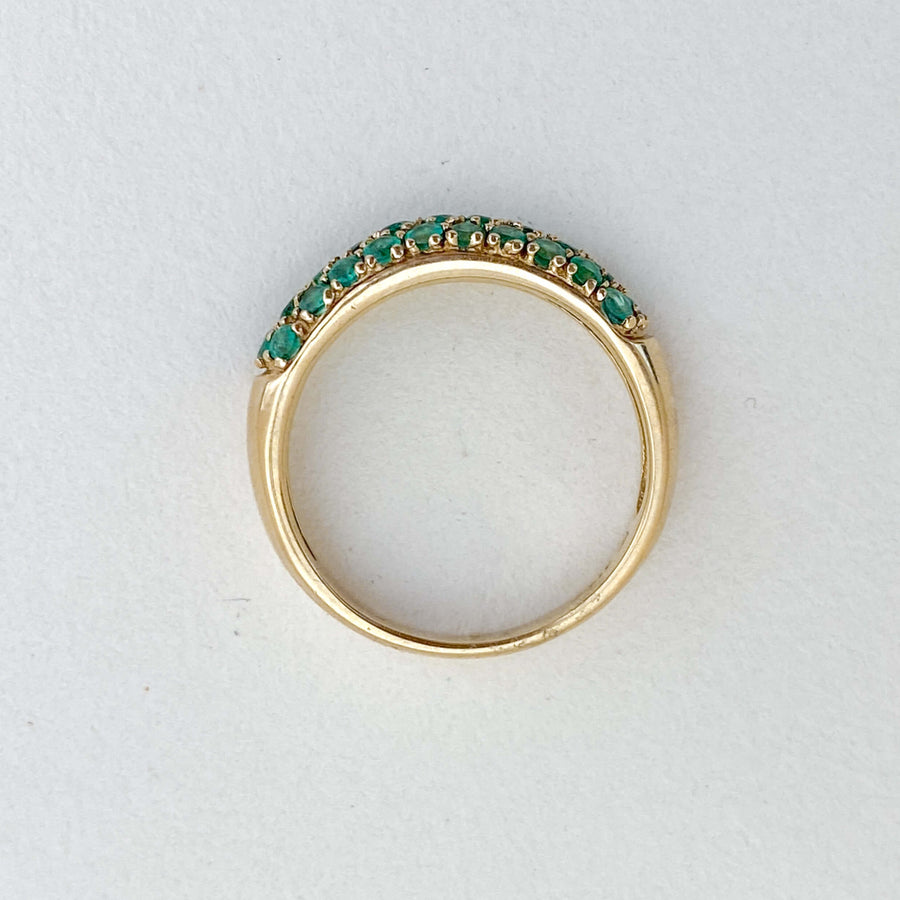 Emerald Galore Ring