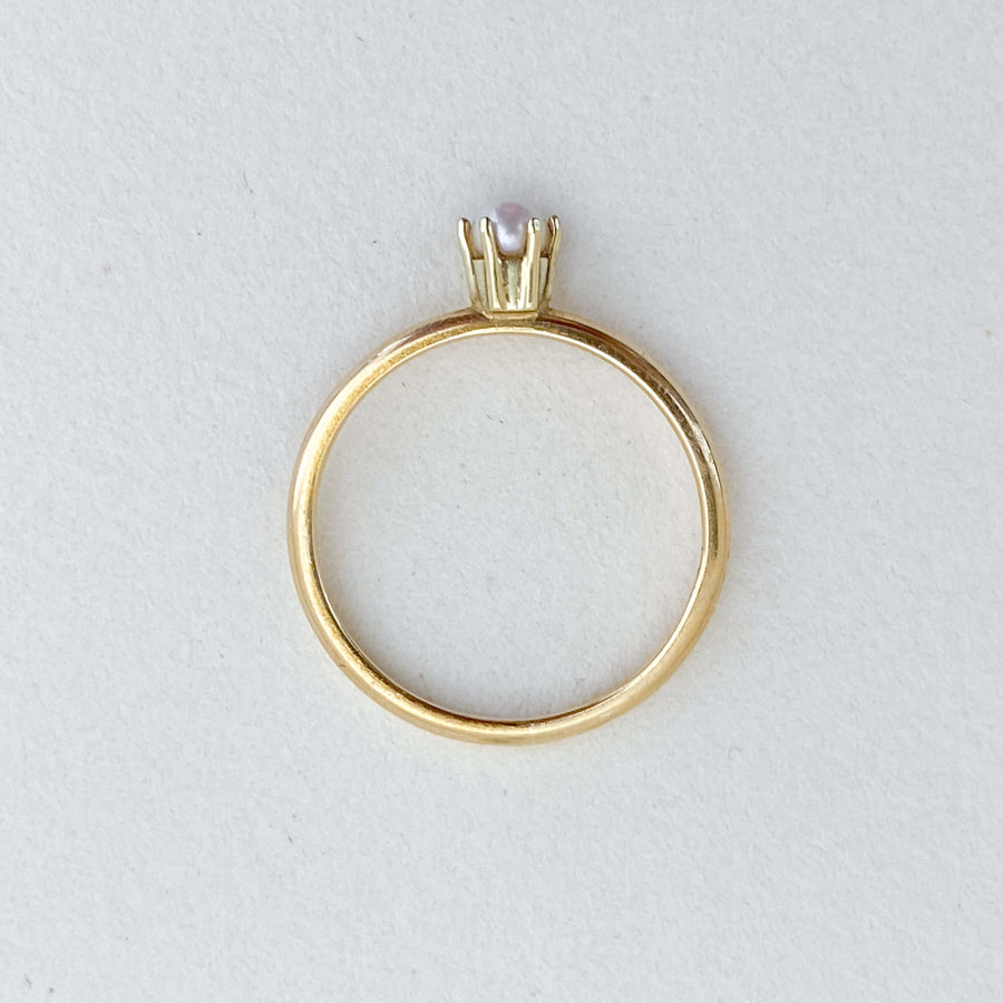 Vintage Pearl Petite Ring