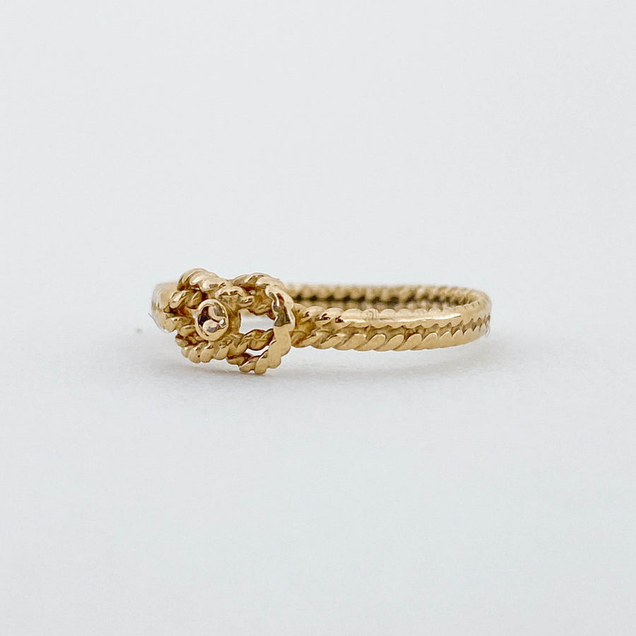 Vintage Rope Knot Ring