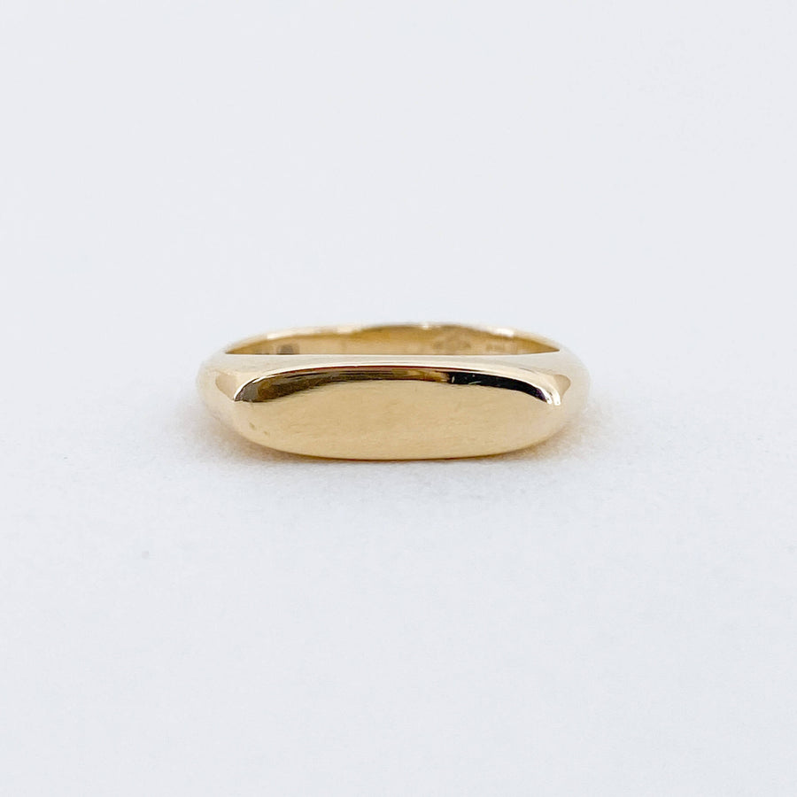 Signet Bar Ring