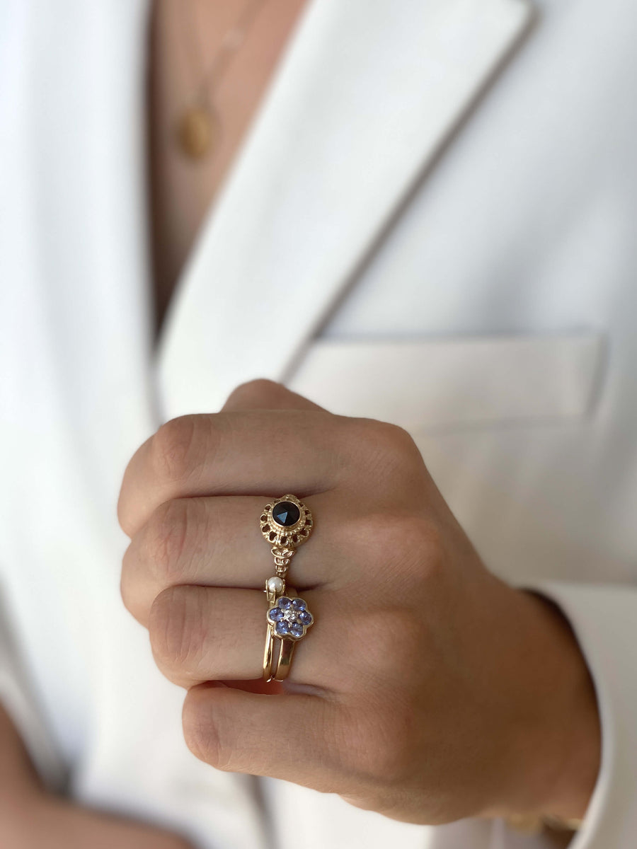 Vintage Pearl Petite Ring