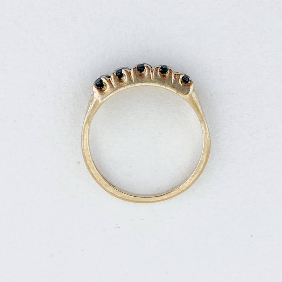 Vintage Tourmaline Cinq Ring