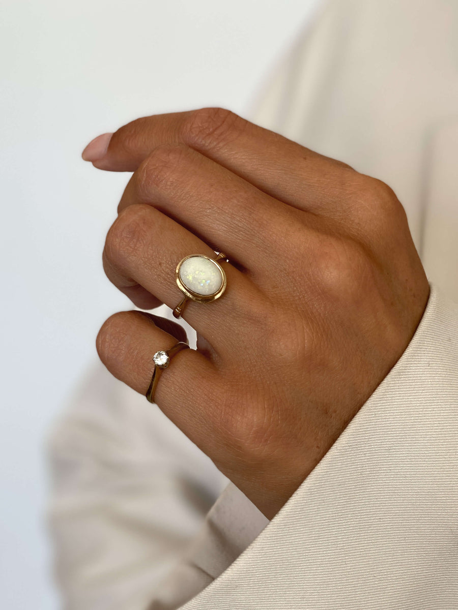 Vintage Opal Bold Ring