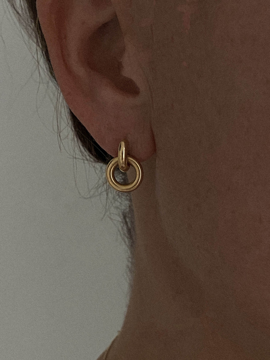 Vintage Double Hoops