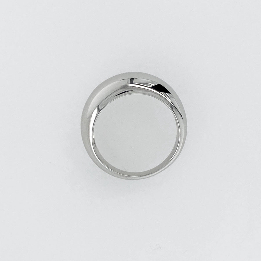 Silver Bold Grande Ring