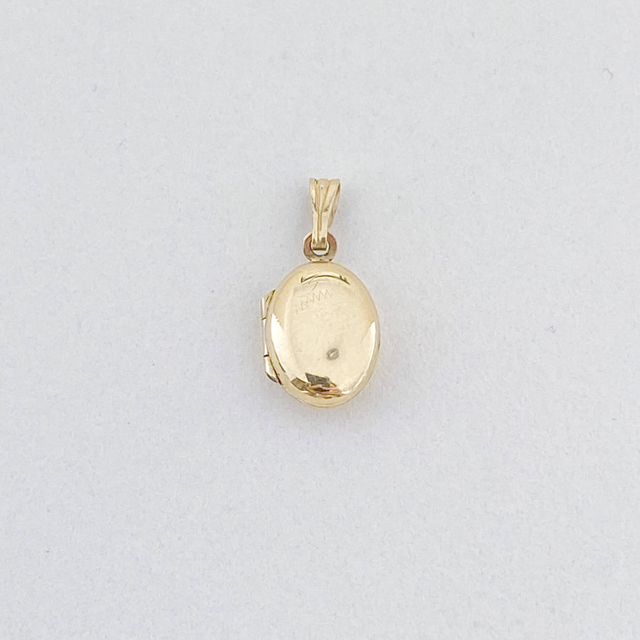 Vintage Locket Oval Petite