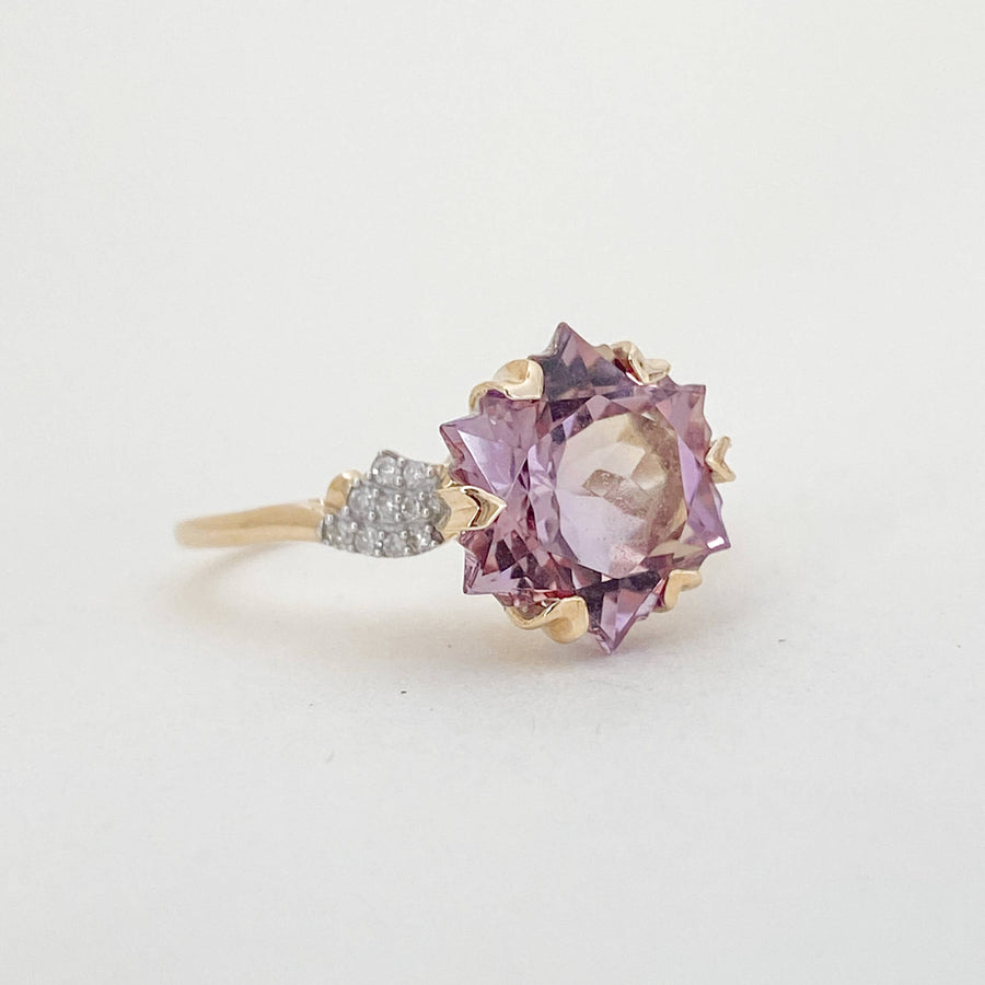 Vintage Ametrine & Diamond Étoile Ring