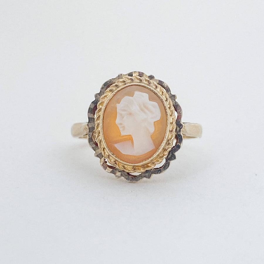 Vintage Cameo Ornate Ring