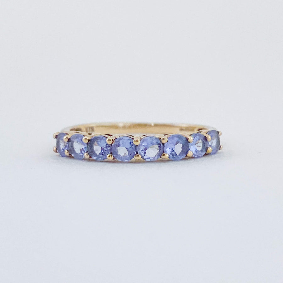 Vintage Tanzanite Row Ring