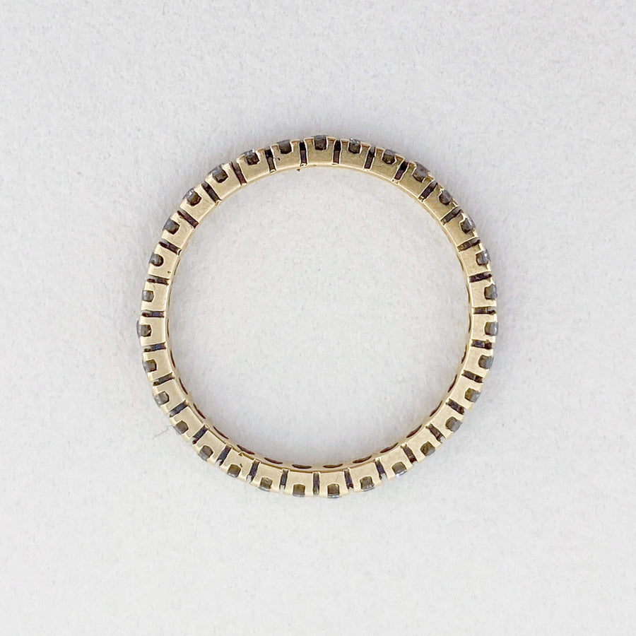 Vintage Diamond Full Eternity Ring