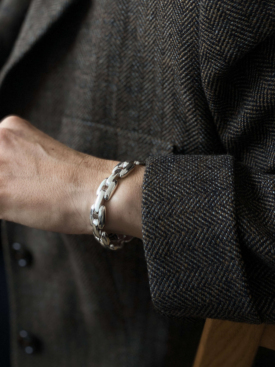 Silver Chunky Bracelet