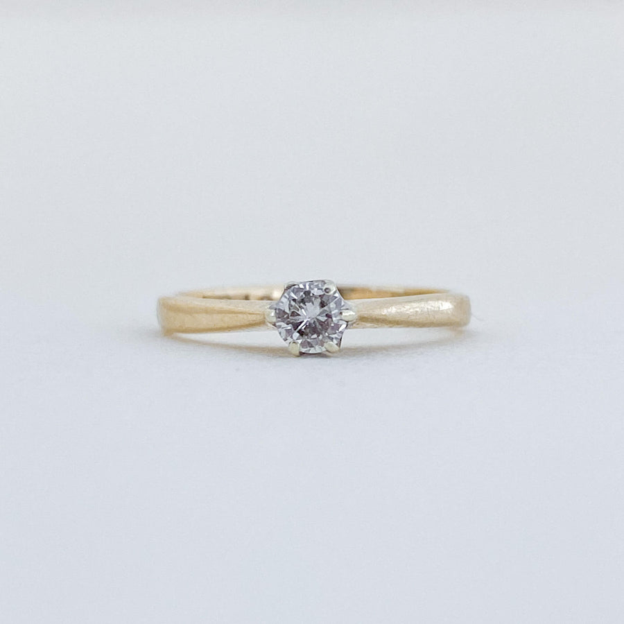 Vintage Diamond Sparkle Pinky Ring