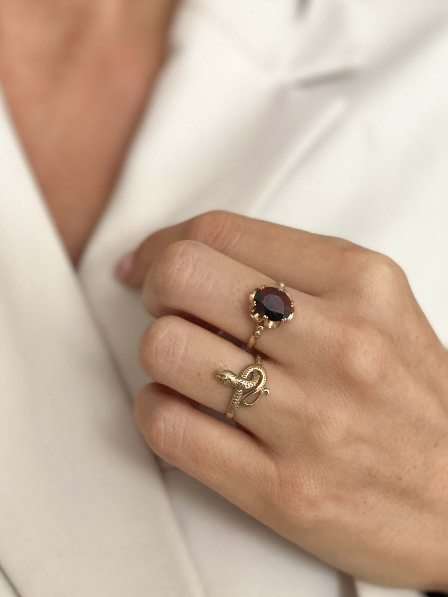 Vintage Snake Ring