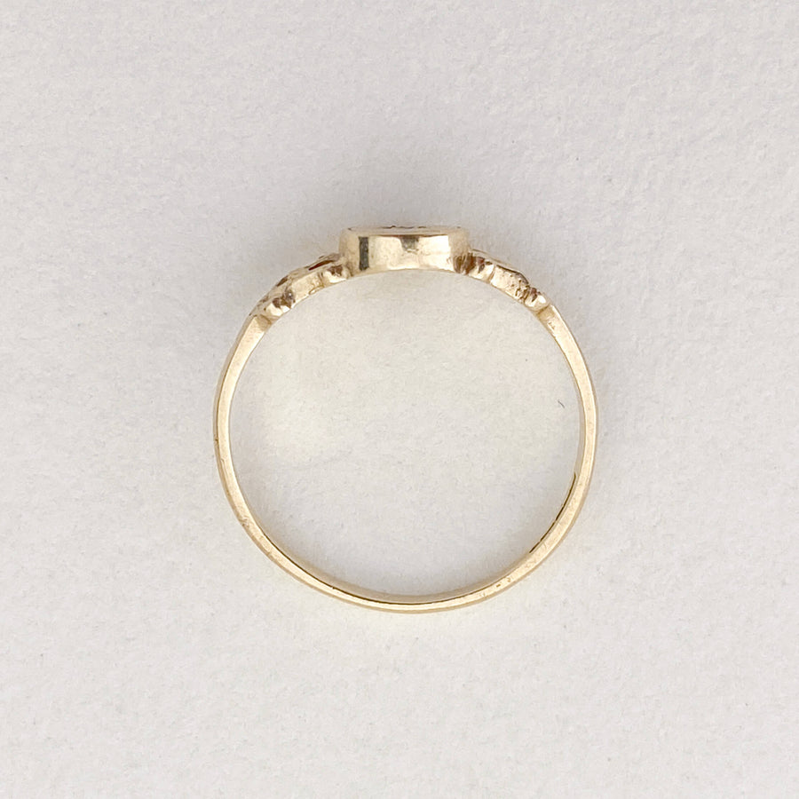 Vintage Diamond Star Baroque Ring