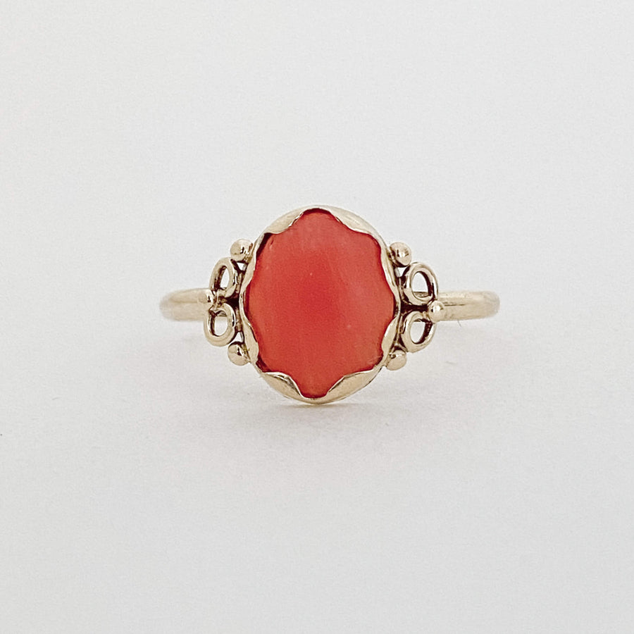 Vintage Coral Ring