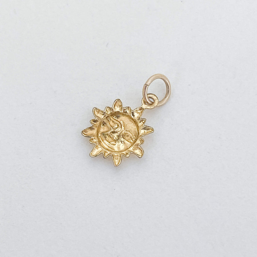 Vintage Sun Pendant
