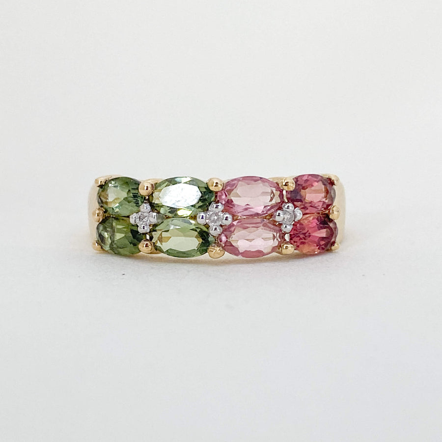 Vintage Watermelon Band Ring