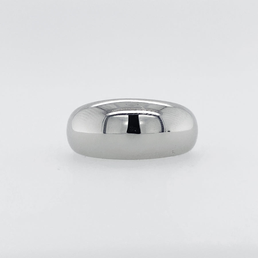 Silver Bold Grande Ring