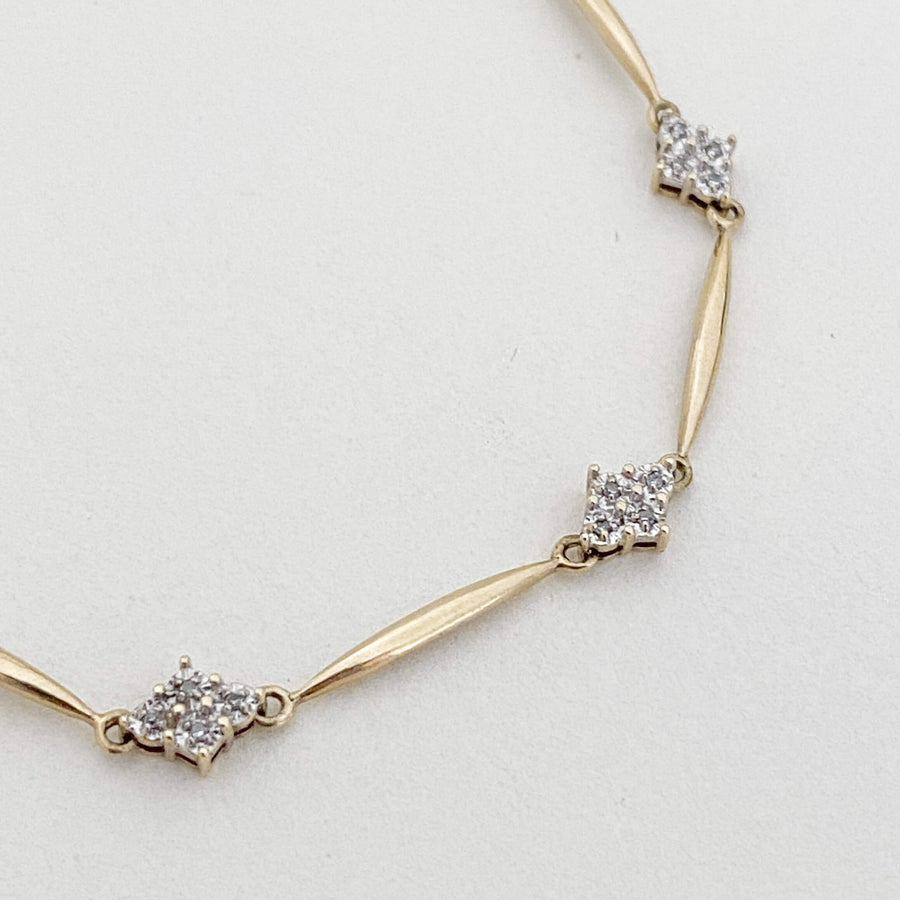 Vintage Diamond Bracelet