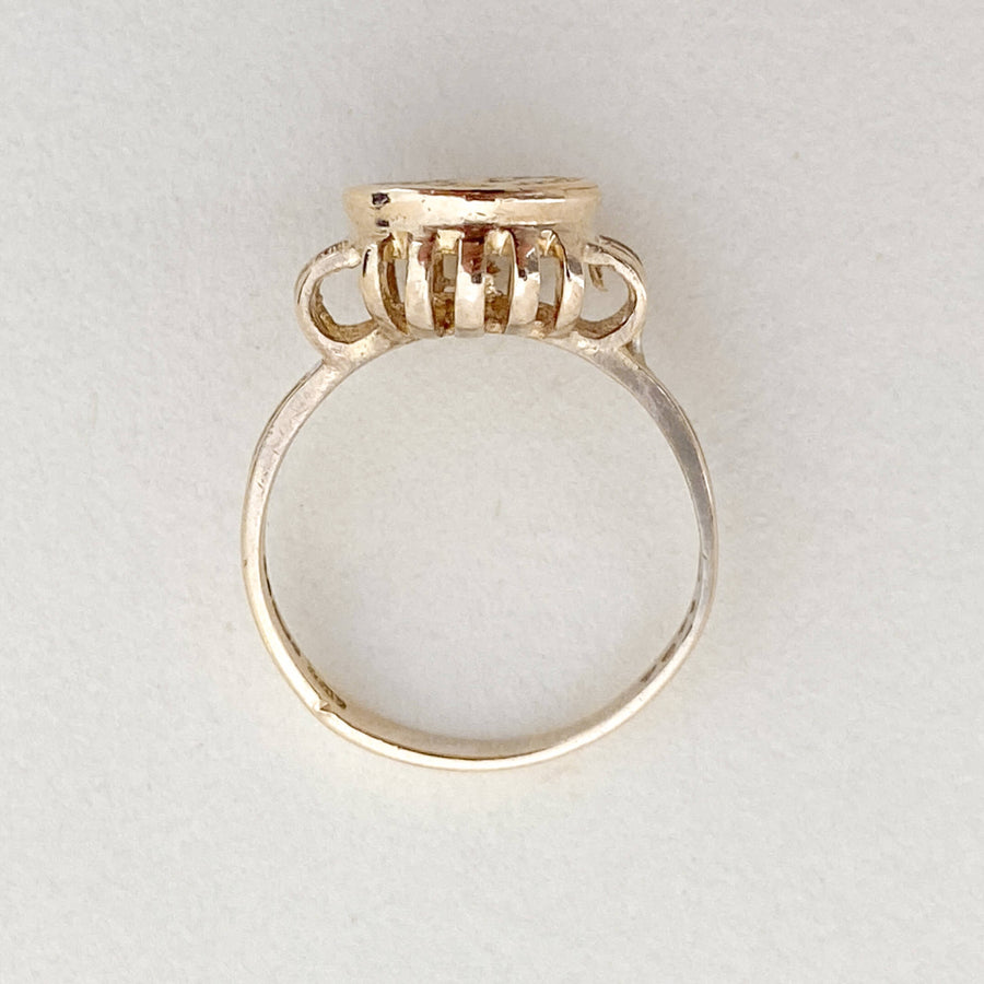 Vintage Coin Mexican Ring