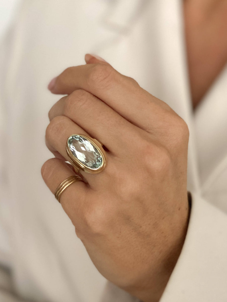 Vintage Triple Pinky Ring