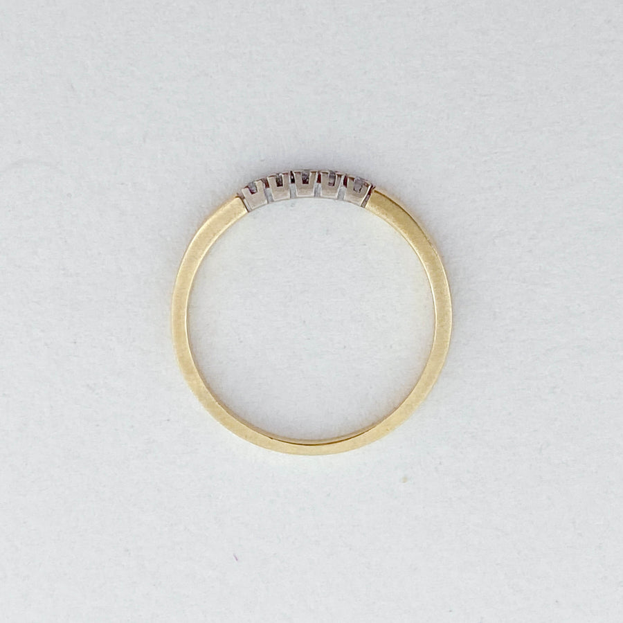 Vintage Diamond Petit Cinq Ring