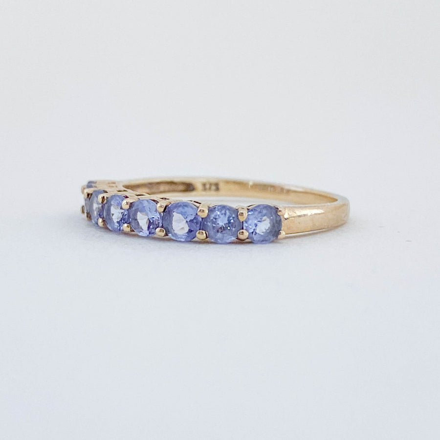 Vintage Tanzanite Row Ring