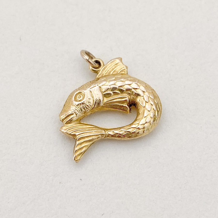Vintage Fish Pendant