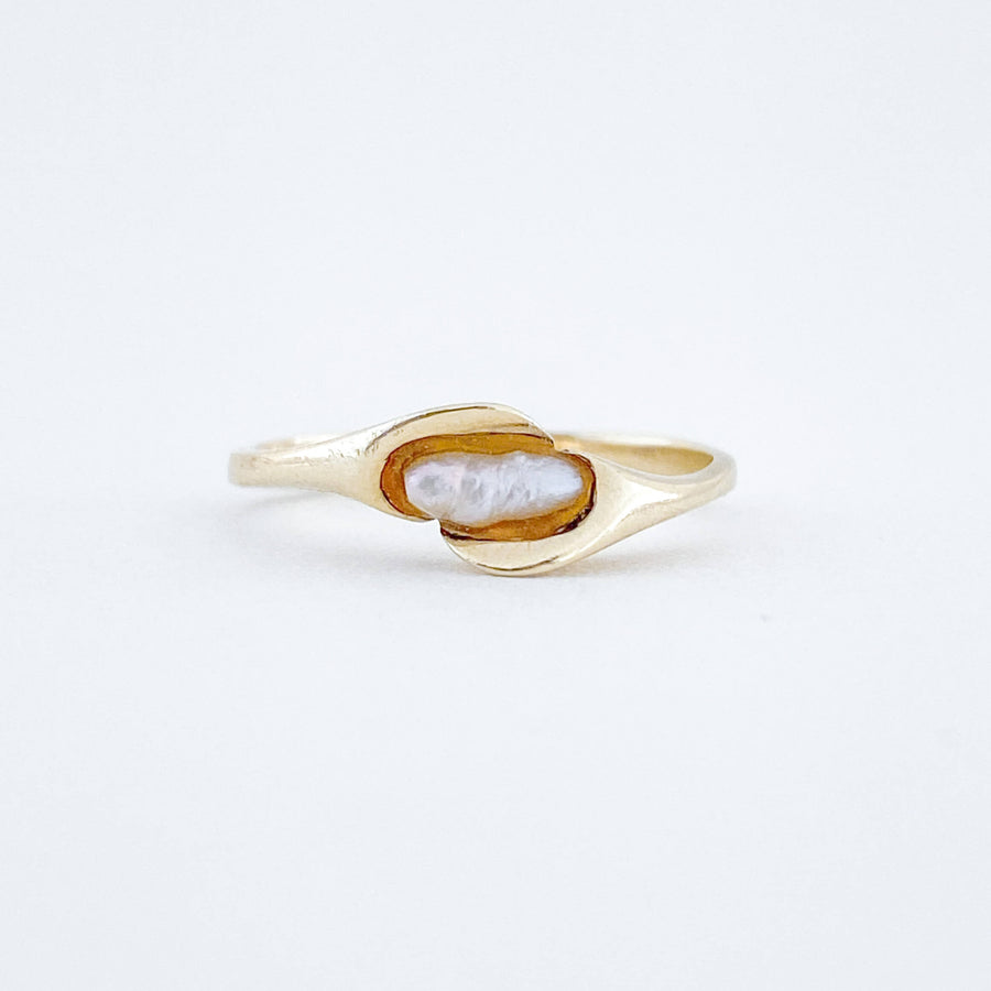 Vintage Natural Pearl Ring