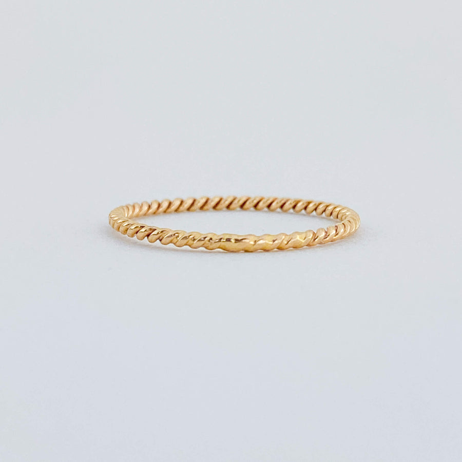 Vintage Twist Slim Ring