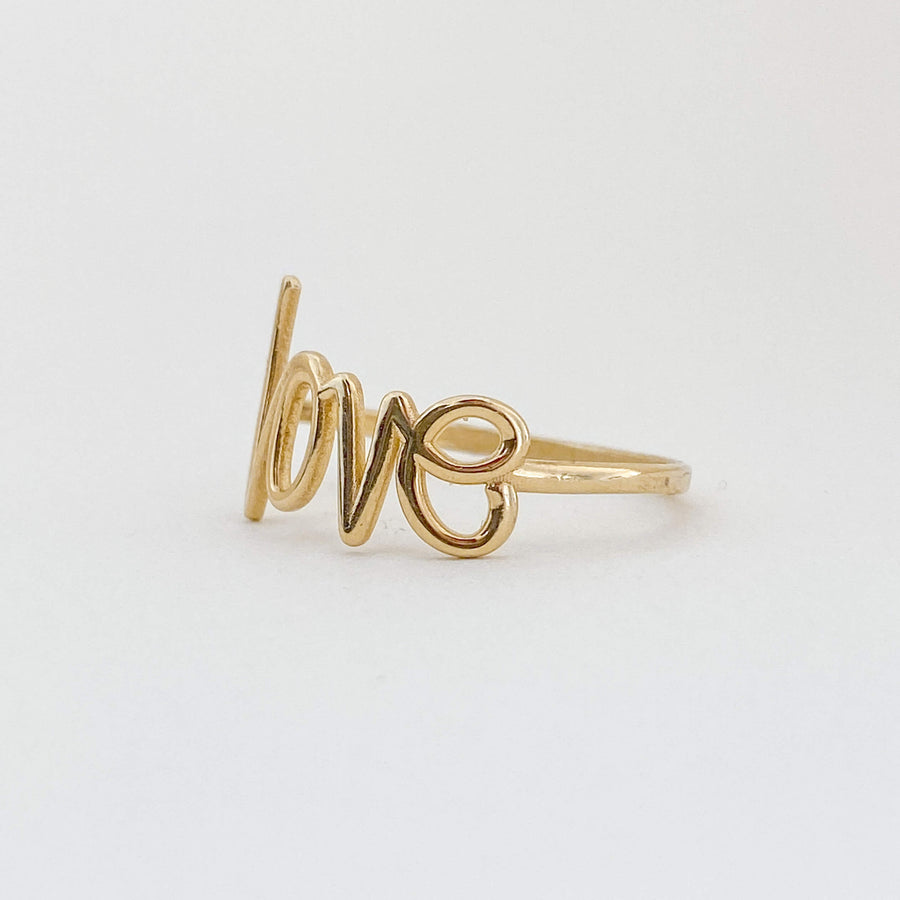 Vintage LOVE Ring