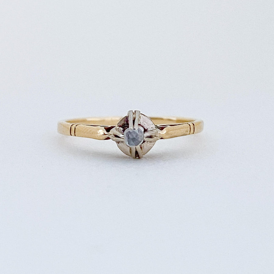 Vintage Diamond Ornate Sparkle Ring
