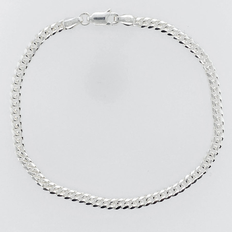 Silver Gourmette Bracelet