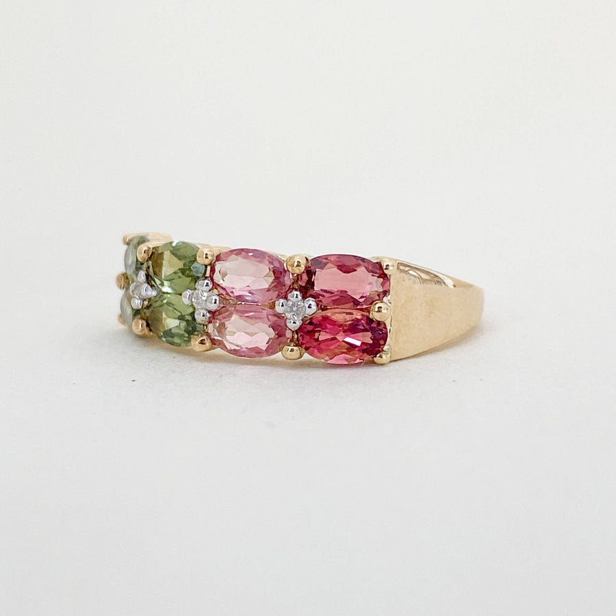 Vintage Watermelon Band Ring