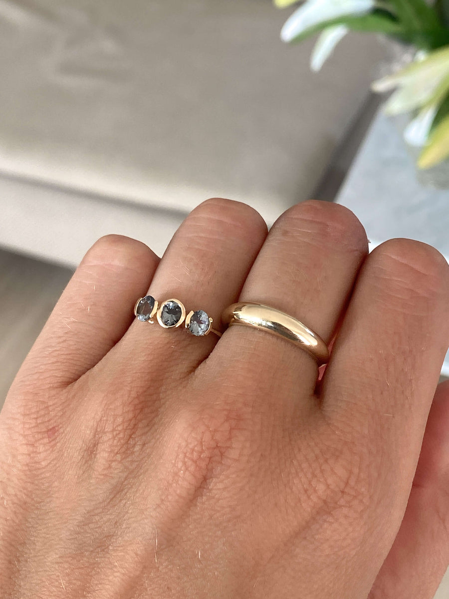 Vintage Spinel Trilogy Ring