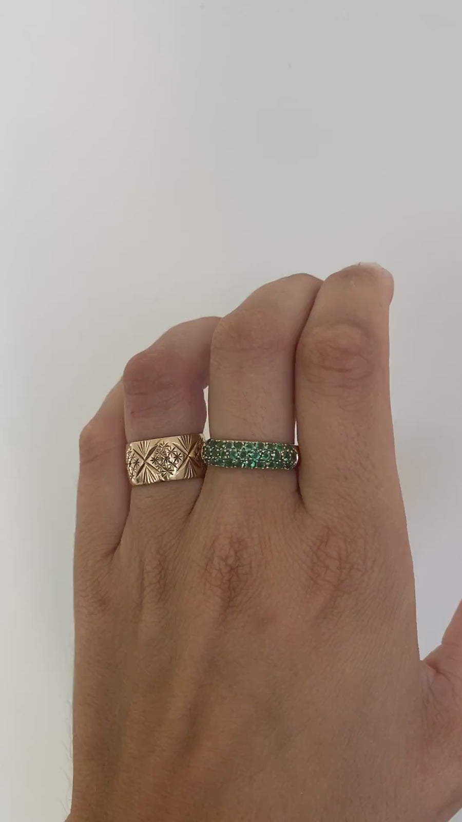 Emerald Galore Ring